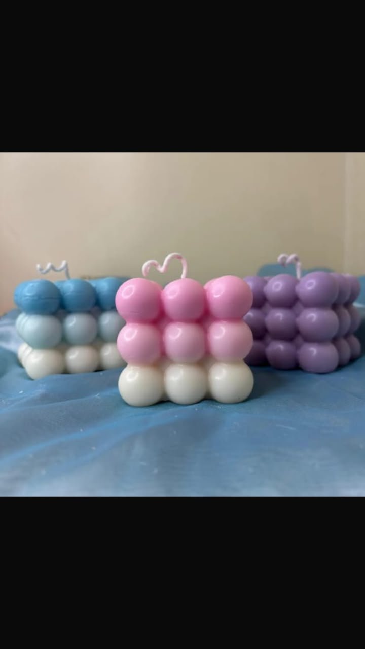 Bubble candle